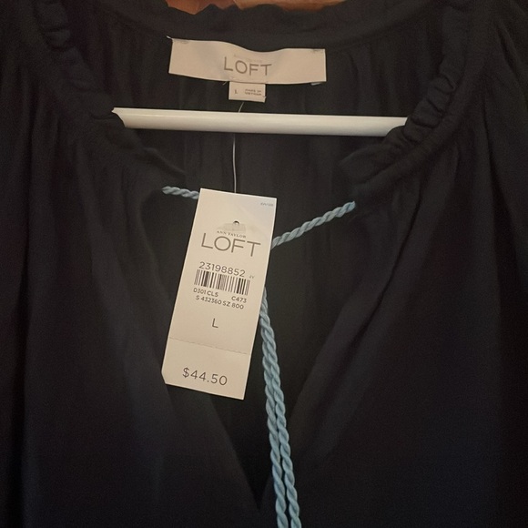 Sleeveless top with ruffled collar with ties - Picture 2 of 3